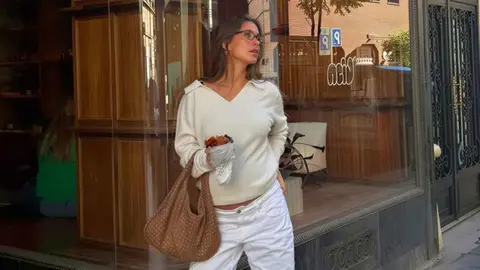 Inditex pone a la venta los bolsos inspirados en el dise&ntilde;o de Bottega Veneta que luce Mar&iacute;a Pombo