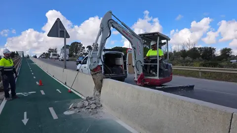 Iluminaci&oacute;n sostenible de la v&iacute;a ciclopeatonal entre Jerez y Estella