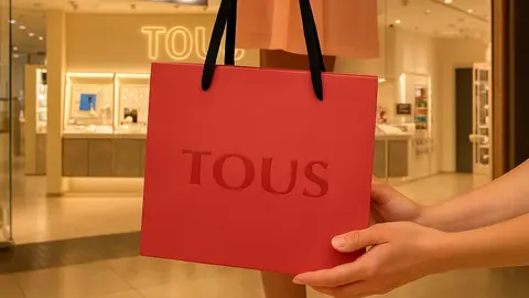 Pendientes de oro y plata de TOUS