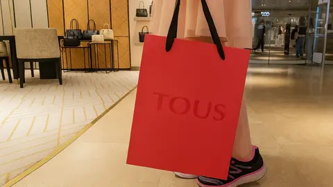 Bolsa de compra de joyas y bolsos de TOUS