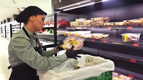 Secci&oacute;n de alimentaci&oacute;n de Mercadona