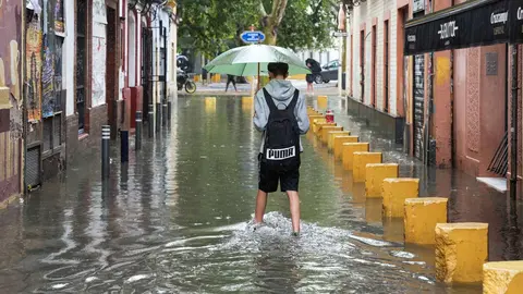 Lluvia en Andaluc&iacute;a