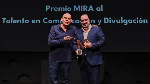 Miguel &Aacute;ngel P&eacute;rez Laguna, Premio MIRA al Talento en Comunicaci&oacute;n y Divulgaci&oacute;n | Salvador L&oacute;pez Medina