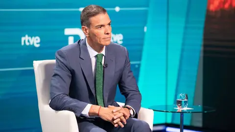 Pedro S&aacute;nchez, en una entrevista recienrte en Televisi&oacute;n Espa&ntilde;ola