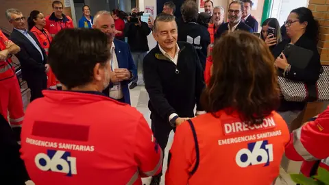 Antonio Sanz ha reconocido el trabajo del 061