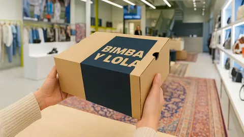 Caja de calzado de Bimba y Lola