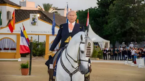 &Aacute;lvaro Domecq en la Real Escuela | Foto: Noelia Herrera para El MIRA
