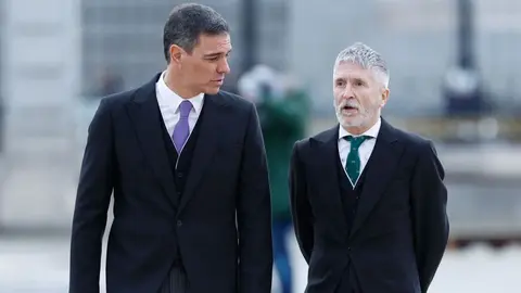 Pedro S&aacute;nchez y Marlaska, en una imagen de archivo