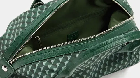 Bolso de mano estilo tote convertible a bandolera con estampado geom&eacute;trico Parfois en El Corte Ingl&eacute;s