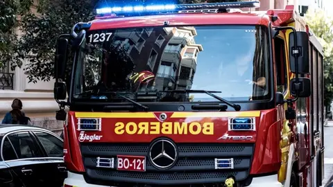 Bomberos de C&oacute;rdoba se personaron en el lugar de los hechos