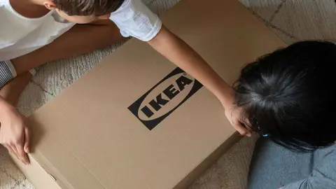 Caja de compra de Ikea