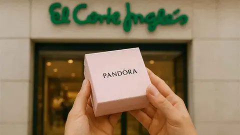 Caja de Pandora en una tienda de El Corte Ingl&eacute;s