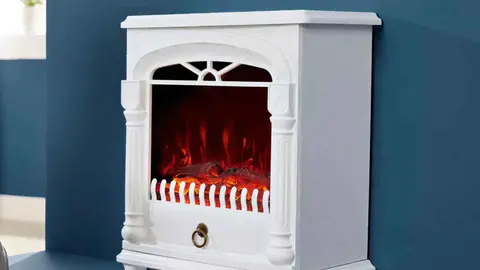 Chimenea el&eacute;ctrica de 1950 W, Silver Crest de Lidl