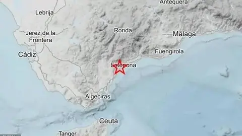 Estepona ha registrado un potente terremoto