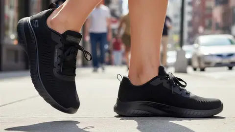 Las zapatillas que ha lanzado Skechers para caminar todo el invierno sin temer a la lluvia o los charcos