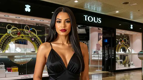 3 modelos de pendientes de aro de TOUS que son modernos y elegantes para lucir en las cenas de Navidad