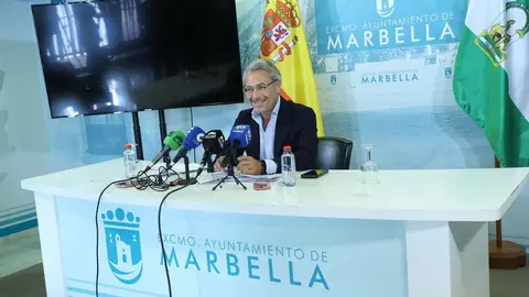 El concejal de Urbanismo del Ayuntamiento de Marbella, Jos&eacute; Eduardo D&iacute;az