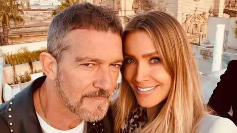 Antonio Banderas y Nicole Kimpel en Jerez