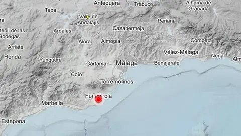 Fuengirola, epicentro del terremoto