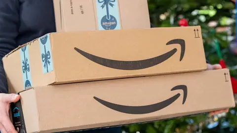 Caja de compra de Amazon