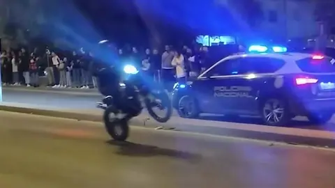 Carreras ilegales en Jerez - Archivo de El MIRA