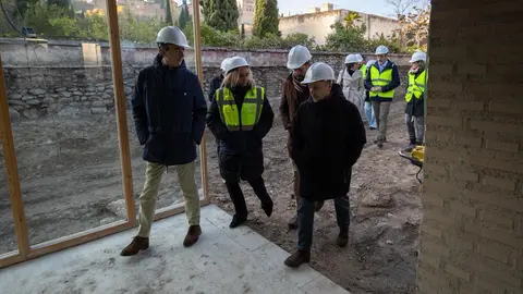 Las obras del Carmen del Negro, en el #Albaic&iacute;n, alcanzan el 85% de su ejecuci&oacute;n en Granada