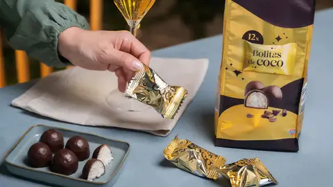 Bolitas de coco Hacendado de Mercadona