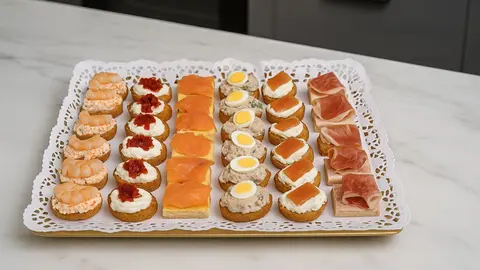 Canap&eacute;s ricos y caseros para Nochebuena