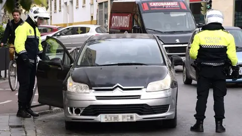 Control de la Polic&iacute;a Local en Jerez