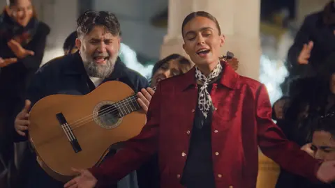 Luis de Perik&iacute;n y Marta Santos