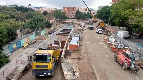 La Junta de Andaluc&iacute;a comienza a excavar el t&uacute;nel del tramo 1 de la prolongaci&oacute;n del metro de M&aacute;laga en Santa Elena