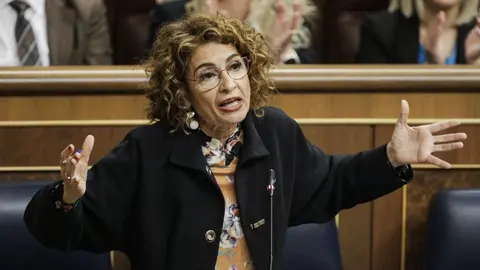 Mar&iacute;a Jes&uacute;s Montero, actual ministra de Hacienda del Gobierno de Espa&ntilde;a