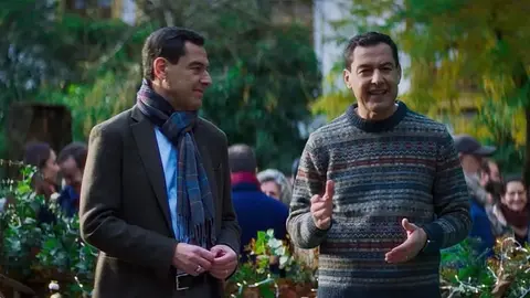 Juanma Moreno ha felicitado la Navidad de una forma muy peculiar en Andaluc&iacute;a