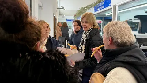 Garc&iacute;a-Pelayo en el Mercado de Federico Mayo