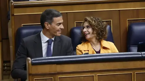 Pedro S&aacute;nchez y Mar&iacute;a Jes&uacute;s Montero