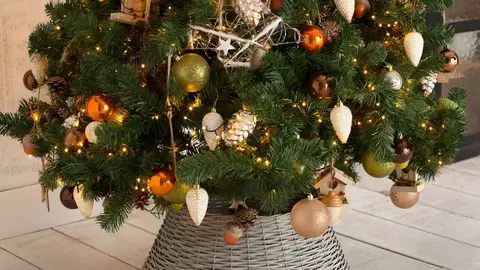 Base para &aacute;rbol de navidad, Tree ring willow de Leroy Merlin