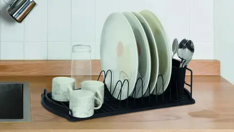 Escurreplatos de aluminio de Leroy Merlin