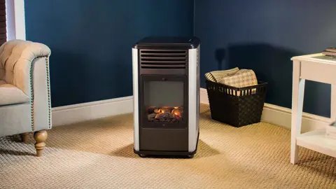Estufa gas decorativa Manhattan de Leroy Merlin