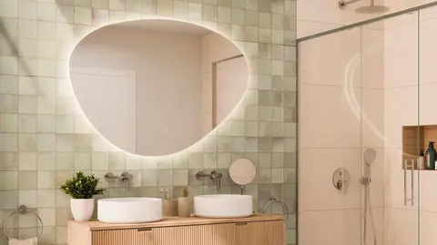 Los nuevos espejos LED que han llegado a Leroy Merlin para decorar el ba&ntilde;o con un estilo moderno y elegante