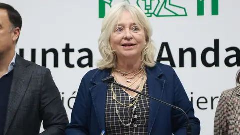 Mercedes Colombo en la rueda de prensa de balance de 2025 | Cristo Garc&iacute;a