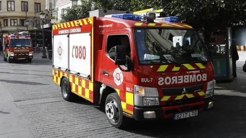 Bomberos de C&oacute;rdoba, en una imagen de archivo