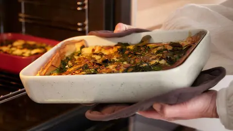 Set de fuentes para horno servir LYCKAD de Ikea