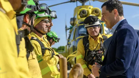 Juanma Moreno ha logrado que Andaluc&iacute;a d&eacute; un salto adelante en la lucha contra los incendios