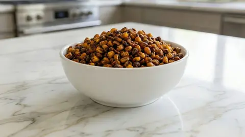 Snack de maiz crujiente