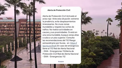 Borrasca Francis en Benalm&aacute;dena