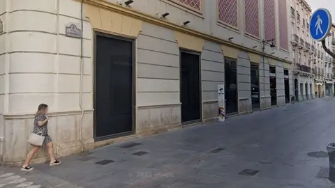 La calle Alh&oacute;ndriga en Granada