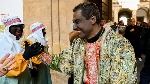 El Rey Baltasar vivi&oacute; una jornada inolvidable  | Salvador L&oacute;pez Medina