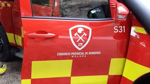 Cami&oacute;n del Consorcio Provincial de Bomberos de M&aacute;laga