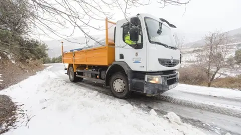 Maquinaria del Plan de Vialidad Invernal de la Diputaci&oacute;n de Almer&iacute;a