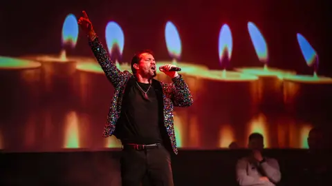 Juan D&aacute;vila en una actuaci&oacute;n